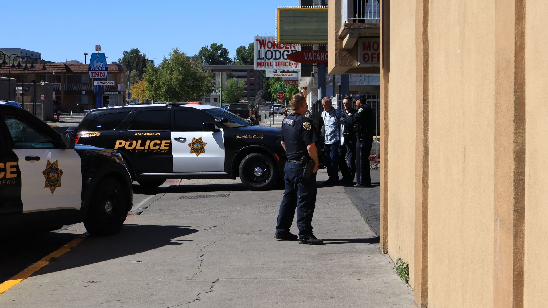 Arrest At Fireside